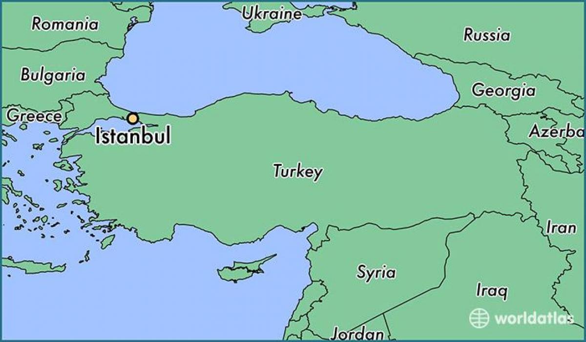 istanbul carte du monde