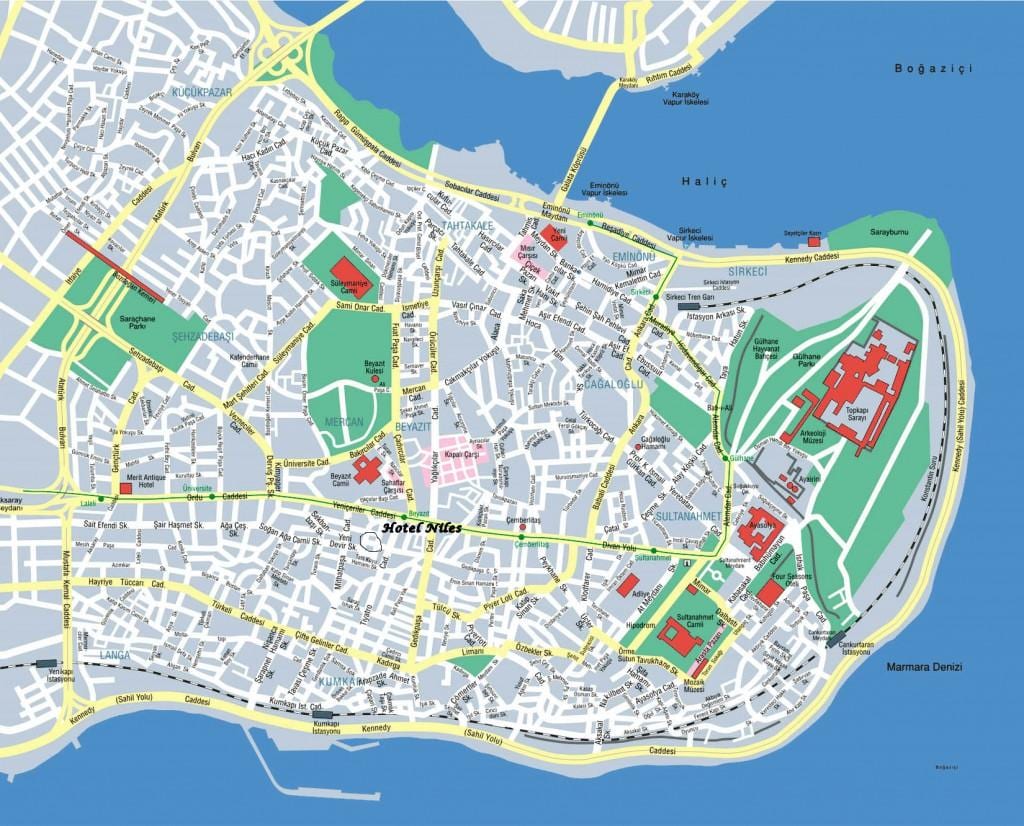 istanbul sultanahmet carte