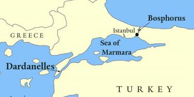 Bosphore carte de istanbul