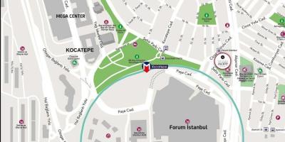 Carte de forum istanbul