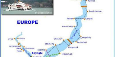 Bosphore ferry carte
